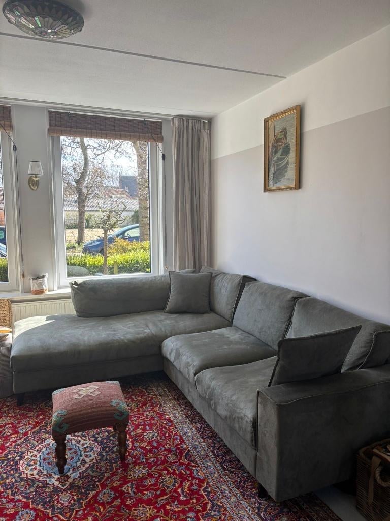 Goossens hoekbank, Huis en Inrichting, Banken | Bankstellen, Ophalen, 250 tot 300 cm, Hoekbank, 75 tot 100 cm