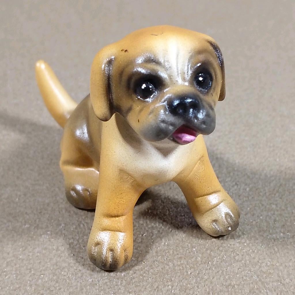 GOEBEL GERMANY BEELDJE VAN EEN SCHATTIGE PUP*HONDJE*PUPPY, Verzenden, Zo goed als nieuw, Dier