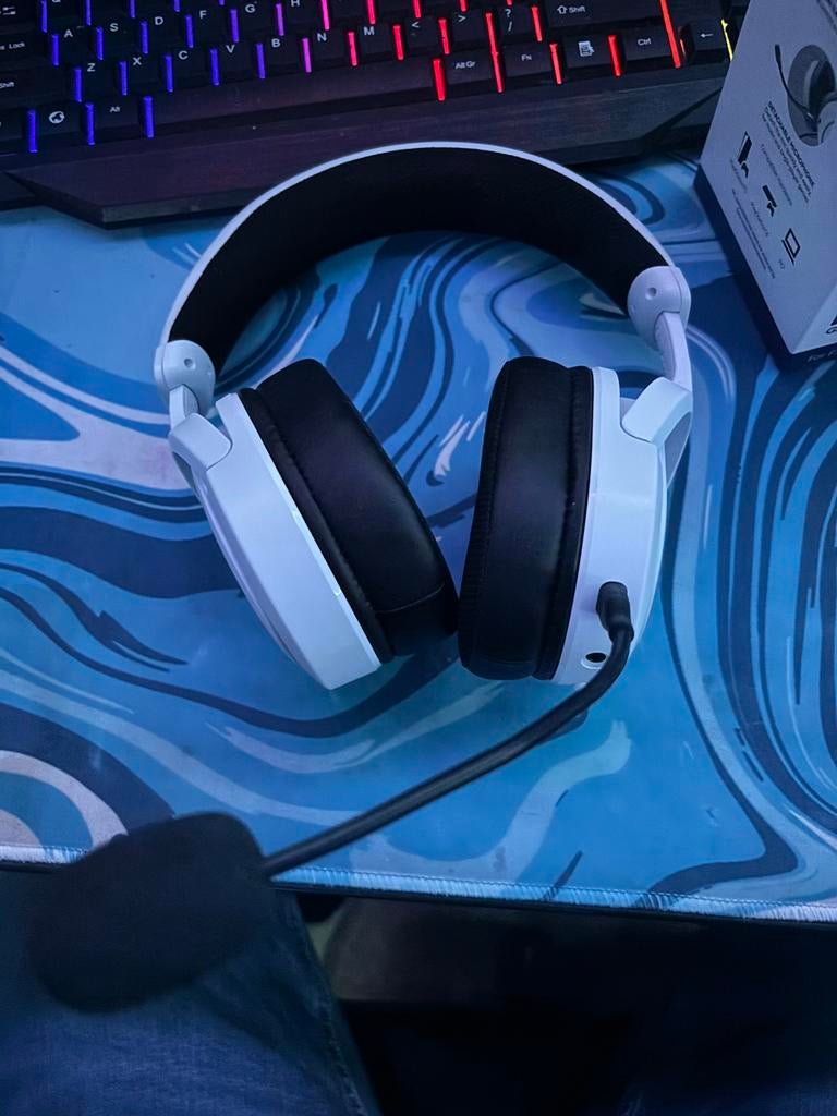 Playstation 4/5 Headset Te Koop, Computers en Software, Headsets, Nieuw, Over-ear, Bedraad, Gaming headset, Inklapbare microfoon