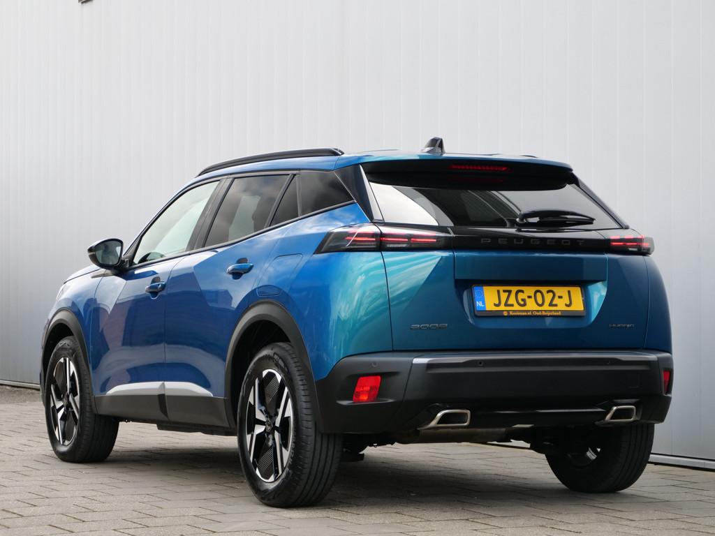 Peugeot 2008 1.2 Hybrid 136 Pk Allure Automaat DAB / Apple C, 1272 kg, 136 pk, 1199 cc, Blauw