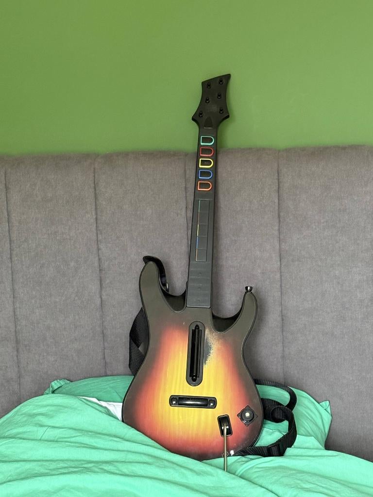 Guitar Hero gitaar Xbox 360, Spelcomputers en Games, Spelcomputers | Xbox | Accessoires, Gitaar, Drumstel of Dj-set, Ophalen of Verzenden