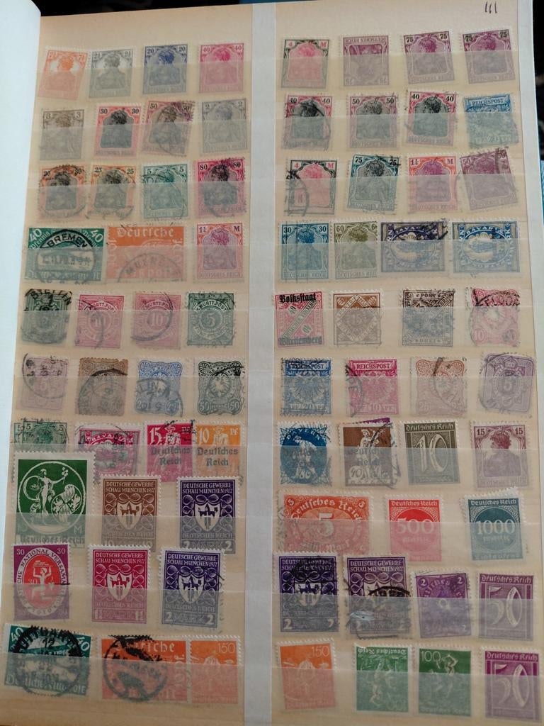 Postzegelboek oud Duitsland, Ophalen of Verzenden, Buitenland
