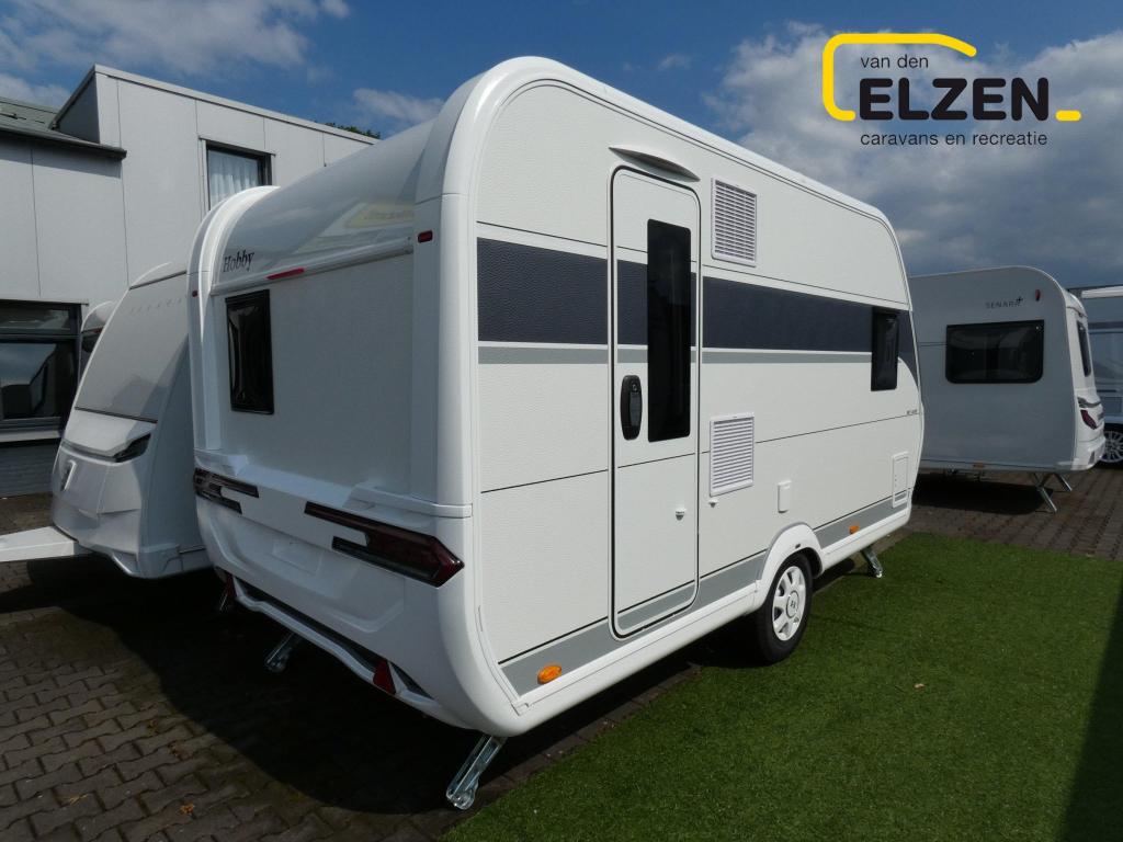 Hobby De Luxe 400 SFE Model 2026 Bekl. Nero Sol, Hobby, Bedrijf, Treinzit, Tot en met 3