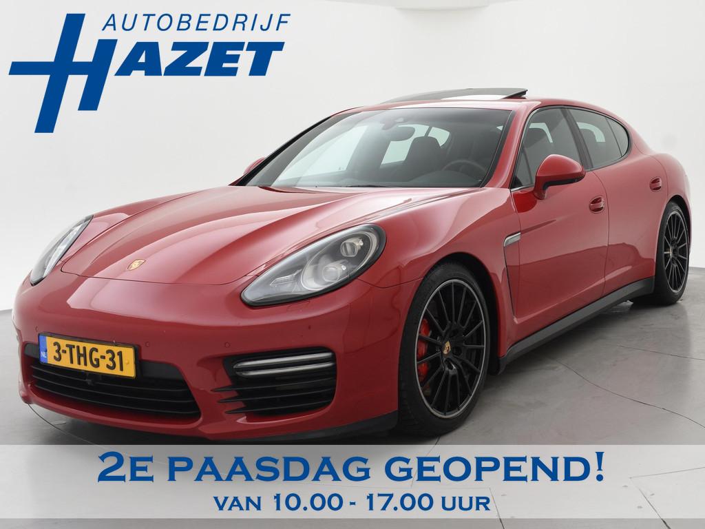 Porsche Panamera 4.8 V8 GTS 441 PK + 360 CAMERA | SCHUIFDAK, Automaat, Euro 5, Gebruikt, 4 stoelen