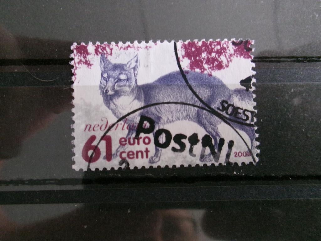 2004 - vos (989h), Postzegels en Munten, Postzegels | Nederland, Verzenden, Gestempeld