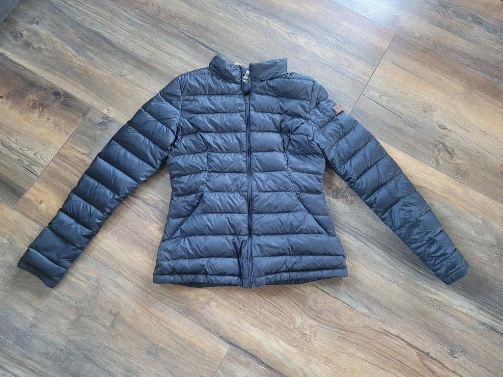 Fijne tussenjas jas moscow blauw 36 s, Maat 36 (S), Verzenden, Blauw, Moscow