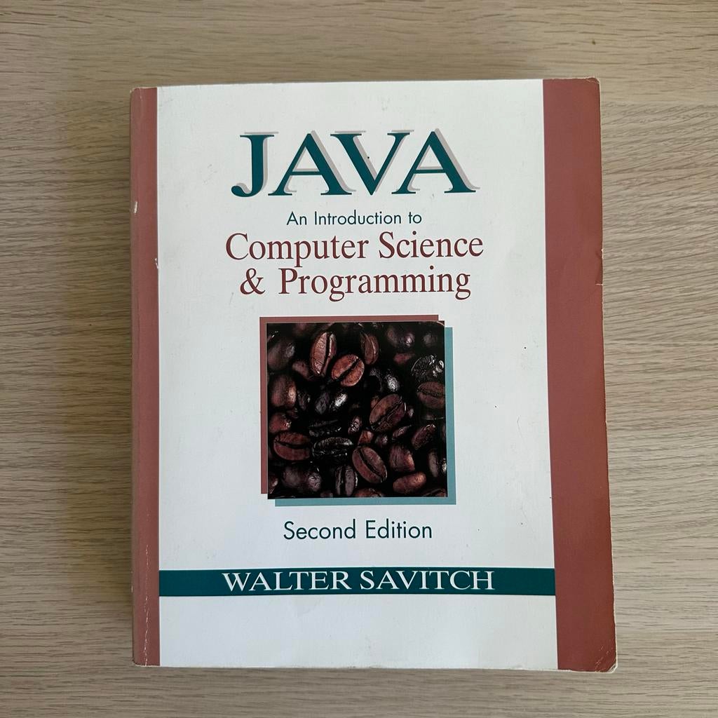 JAVA: An Introduction to Computer Science & Programming, Boeken, Ophalen of Verzenden, Gelezen, Programmeertaal of Theorie