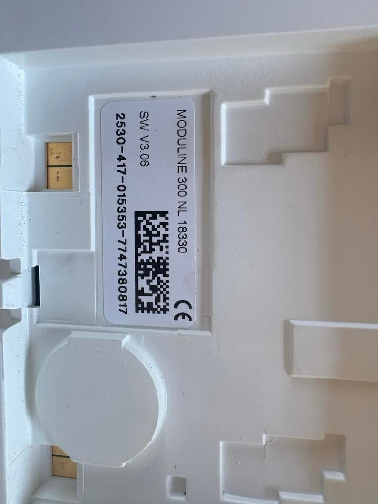 Nefit ModuLine 300 NL Thermostaat, Doe-het-zelf en Verbouw, Thermostaten, Ophalen of Verzenden, Slimme thermostaat, Gebruikt