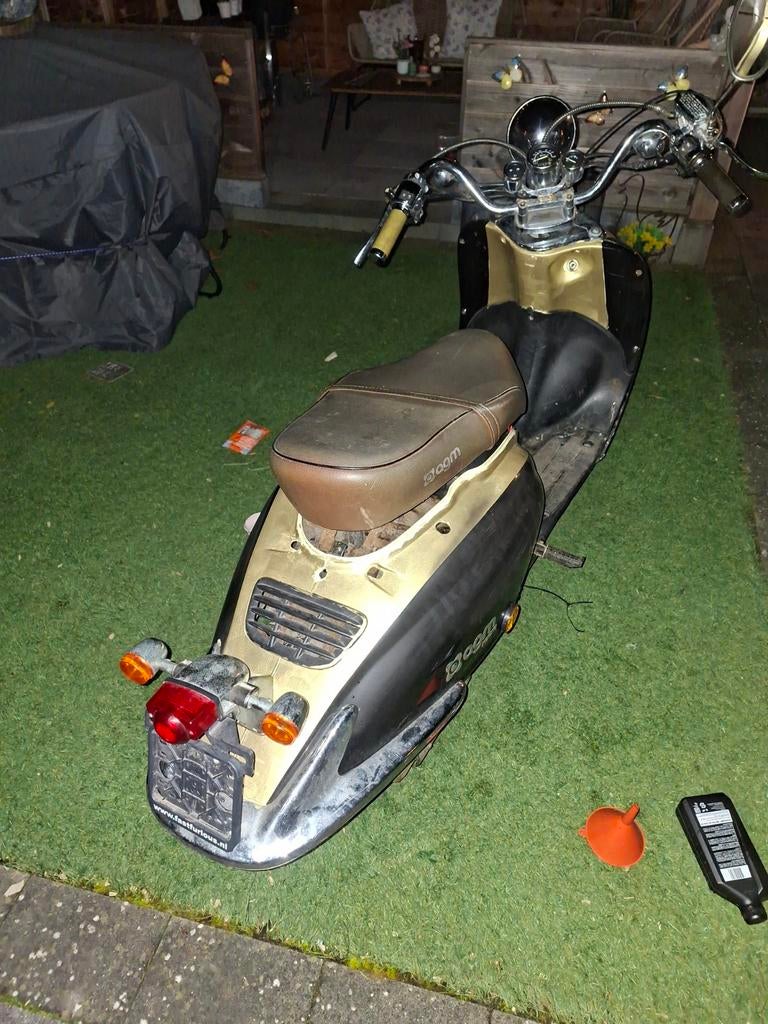 Opknap Agm retro scooter, Overige merken, Gebruikt, Ophalen of Verzenden, Benzine