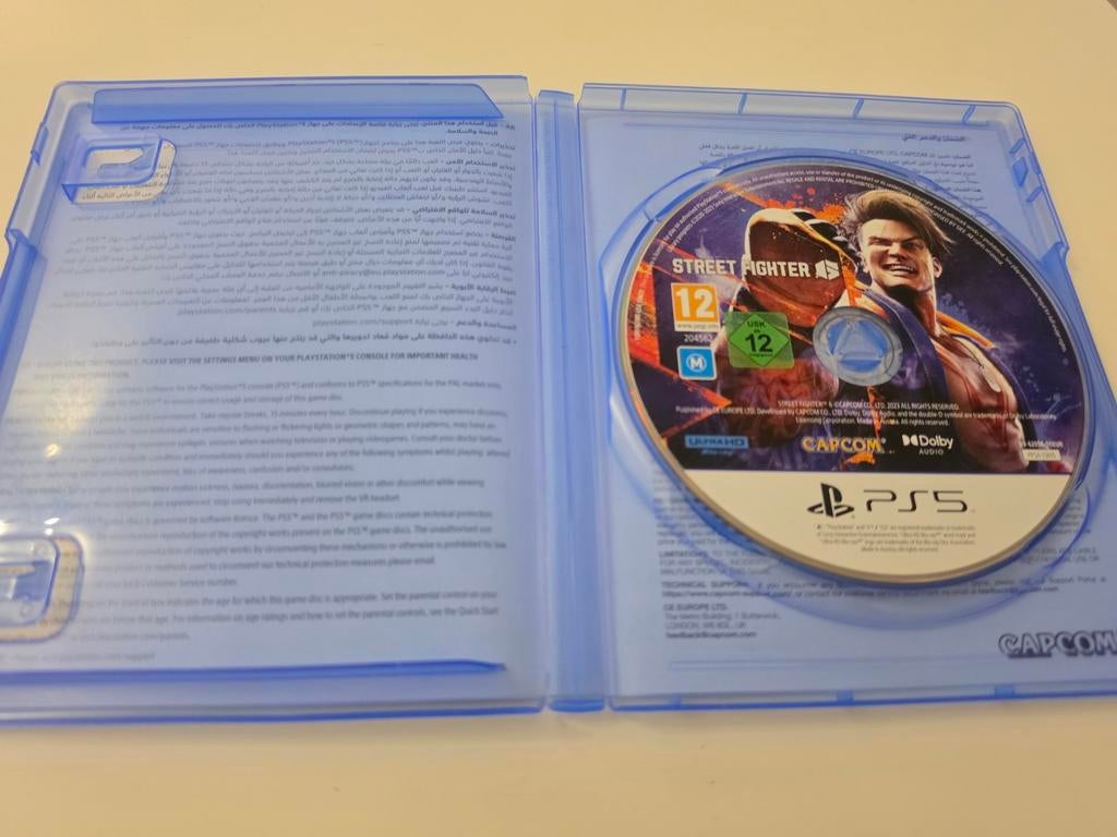 Street fighter 6 krasvrij voor Playstation 5 Lees Goed, Ophalen of Verzenden, Zo goed als nieuw, Capcom EU, Capcom NL