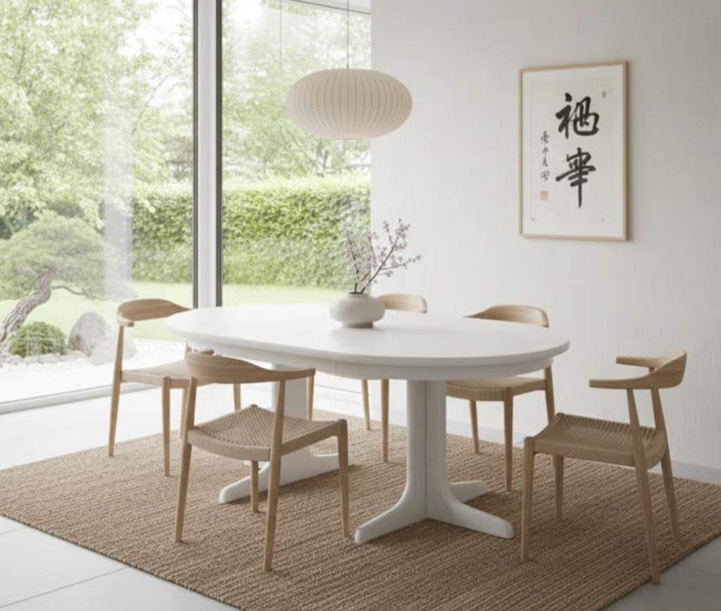 vintage deense tafel, Ophalen, Gebruikt, 100 tot 150 cm, 50 tot 100 cm