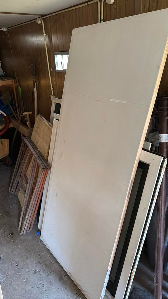 2x Skantrae SKL 953  binnendeur 93x211 cm schade, Ophalen, Gebruikt, 80 tot 100 cm, Binnendeur