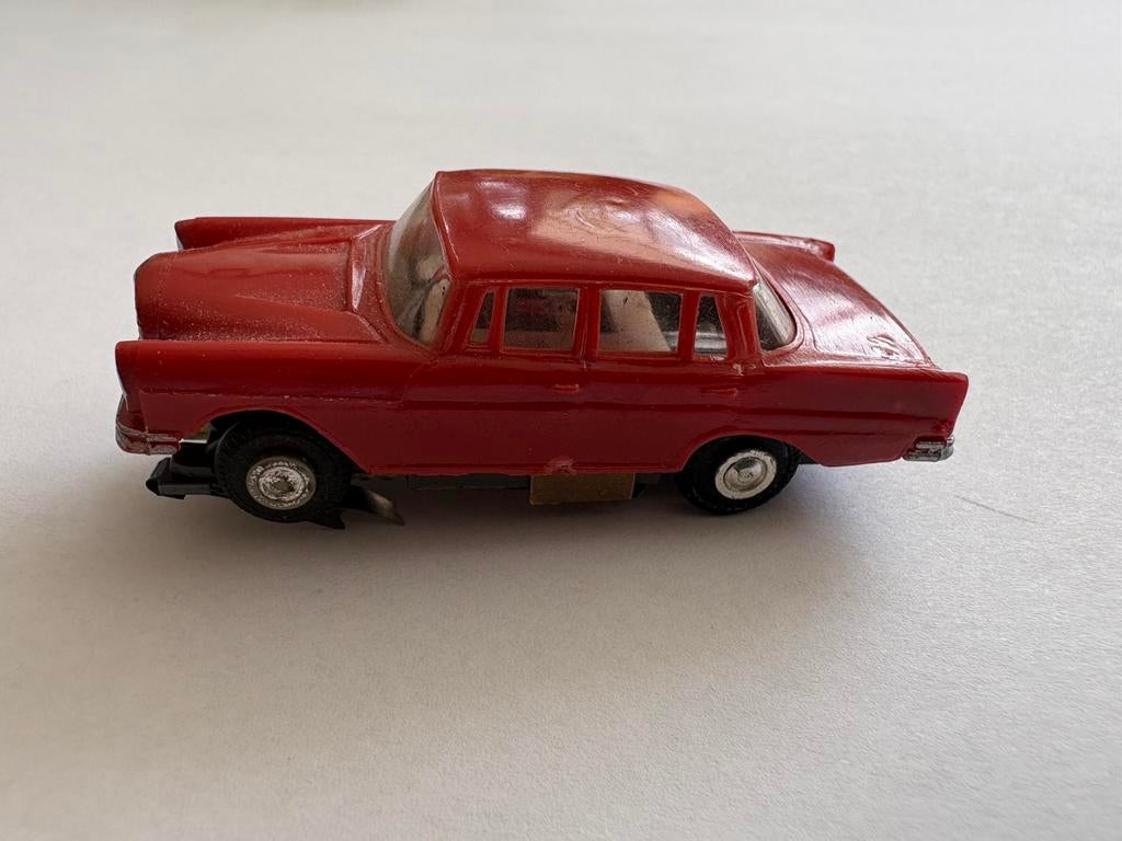 Faller ams mercedes 220 Rood, Ophalen of Verzenden, Zo goed als nieuw, Elektrisch, Overige merken