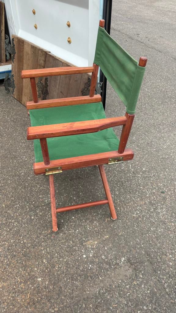 Regiseurstoelen tuinstoelen, Tuin en Terras, Tuinstoelen, Ophalen of Verzenden, Zo goed als nieuw, Kunststof