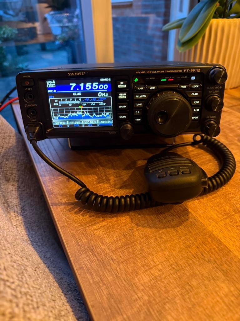 Zeer nette Yaesu FT 991A allmode radio, Telecommunicatie, Zenders en Ontvangers, Ophalen, Gebruikt, Zender en Ontvanger