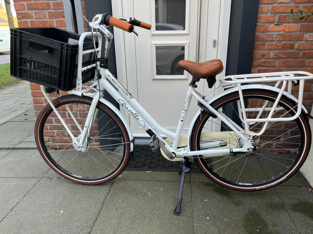 Gazelle Miss Grace Dames/Meisjesfiets C7 49 cm, 47 tot 50 cm, Versnellingen, Zo goed als nieuw, Ophalen