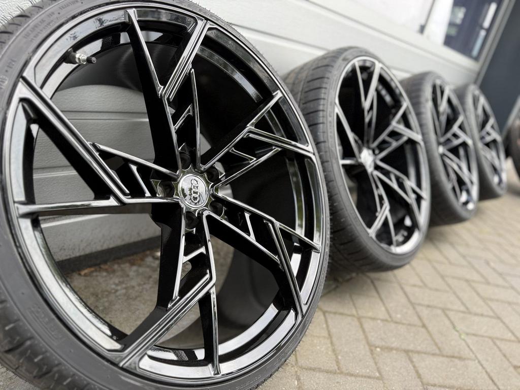 22 " Audi RS6 C7 C8 RS7 C7 C8 A8 S8 D4 velgen Pirelli banden, -, 285 mm, -, Banden en Velgen