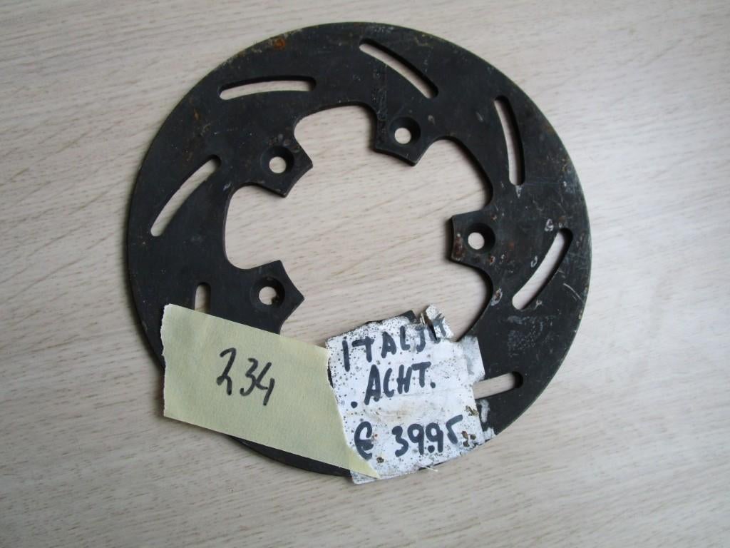 Nr.234: Remschijf Italjet Formula, achter, 175 mm, Ophalen of Verzenden, Nieuw, Overige typen, Overige merken