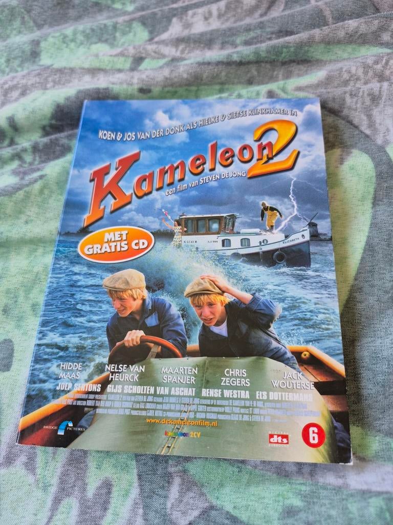 Kameleon 2 DVD met gratis CD, Cd's en Dvd's, Dvd's | Kinderen en Jeugd, Ophalen of Verzenden