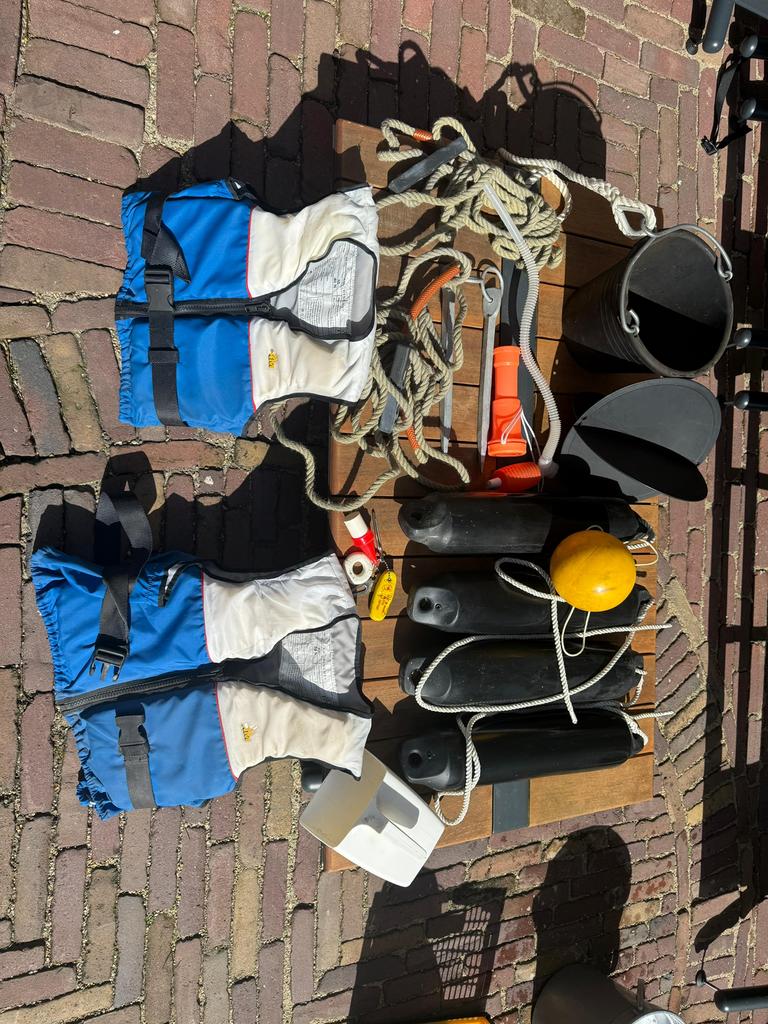 Uitrusting voor open zeilboot, Watersport en Boten, Ophalen