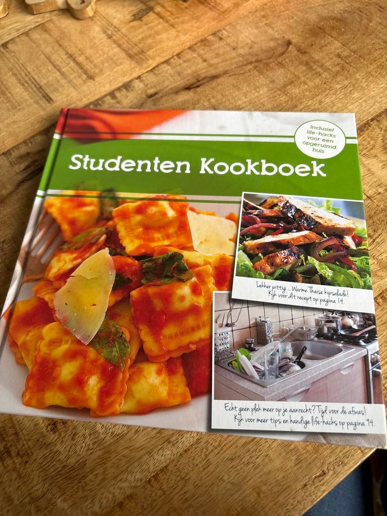 Studenten Kookboek, Boeken, Hoofdgerechten, Ophalen of Verzenden, Zo goed als nieuw, Gezond koken