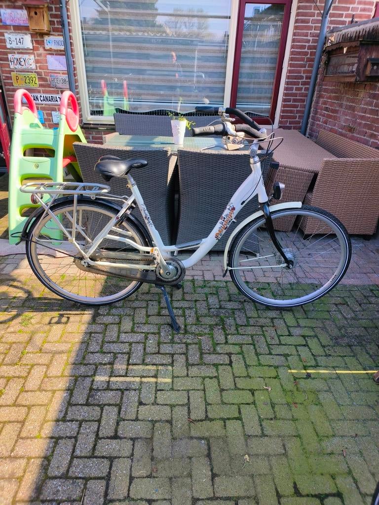 Mooie goede montego moederfiets, Ophalen, 2 zitjes, Zo goed als nieuw, Overige merken