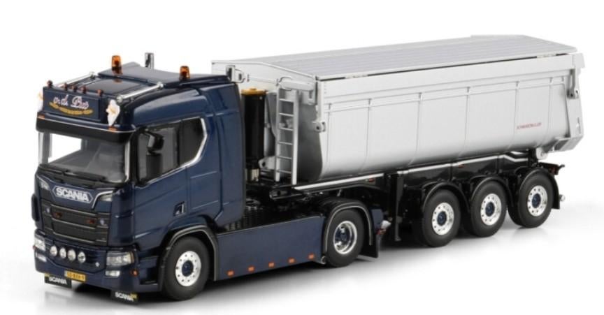 WSI SCANIA R NORMAL + TIPPER TRAILER - LOONBEDRIJF V.D. PUT, Wsi, ., Nieuw, Ophalen of Verzenden