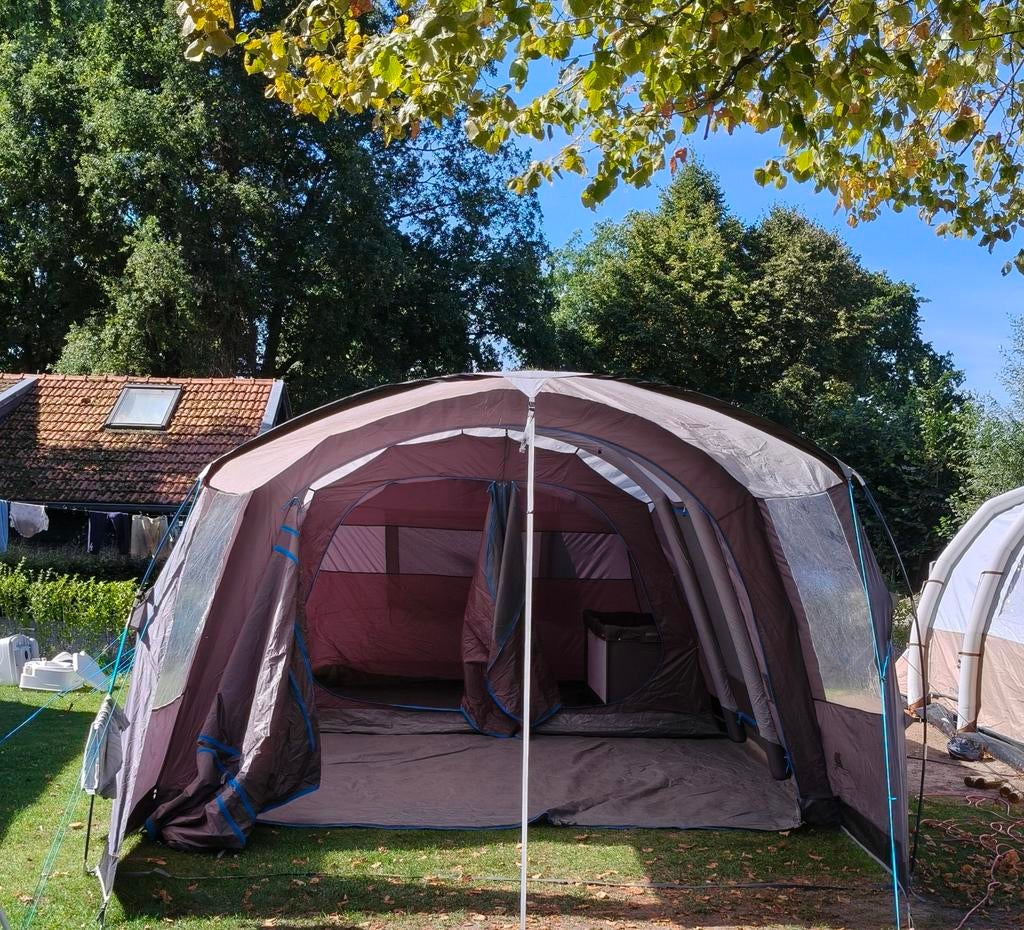 Oppomp tent Safarica 360 air, Ophalen, Zo goed als nieuw, Tot en met 5