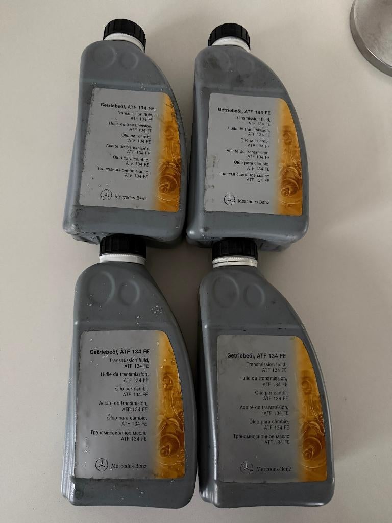 4 liter originele Mercedes automaatbak atf olie, Ophalen of Verzenden