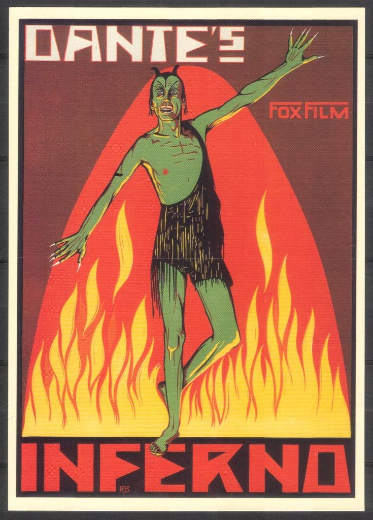 Dante's Inferno, Verzenden, 1980 tot heden, Ongelopen, Cultuur en Media