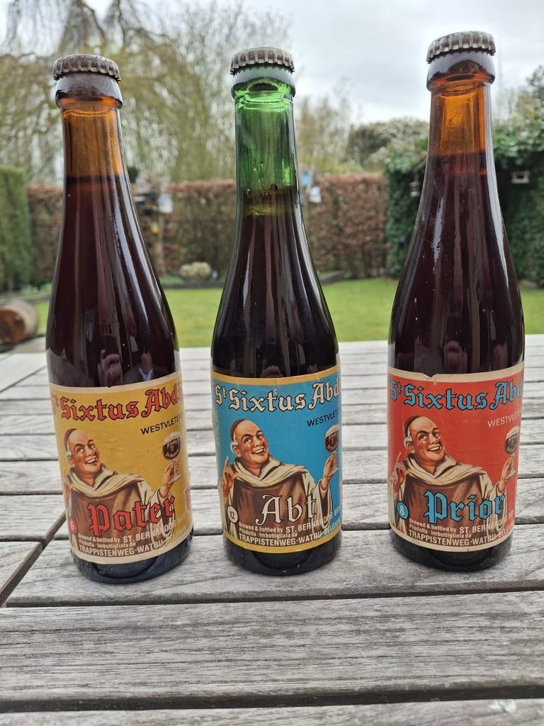 St Sixtus Abdij Westvleteren bierflesjes, Verzamelen, Ophalen of Verzenden, Zo goed als nieuw