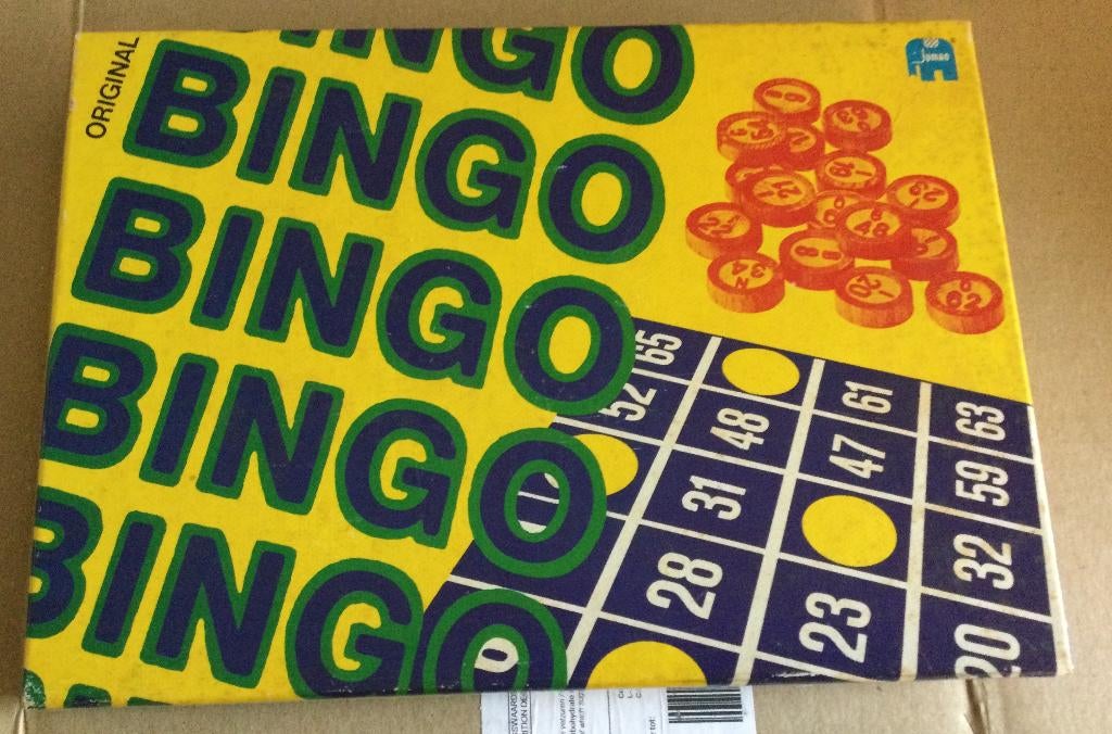 Bingo Spel in doos, Vijf spelers of meer, Ophalen of Verzenden, Gebruikt
