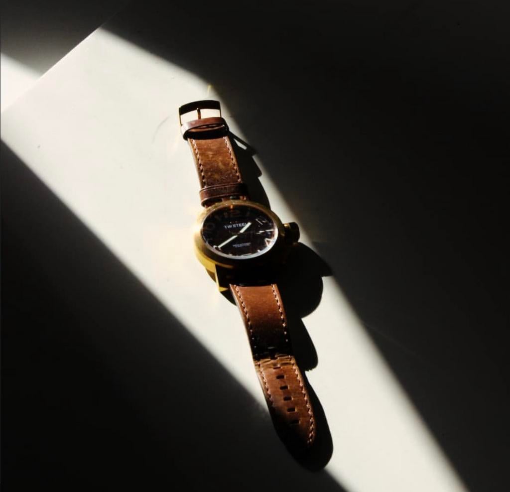 Vintage TW-steel horloge, Overige merken, Staal, Polshorloge, Ophalen of Verzenden