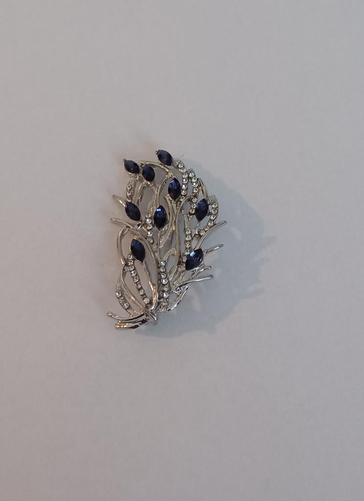 Bloem broche, Overige materialen, 4 tot 7 cm, Overige kleuren, Nieuw