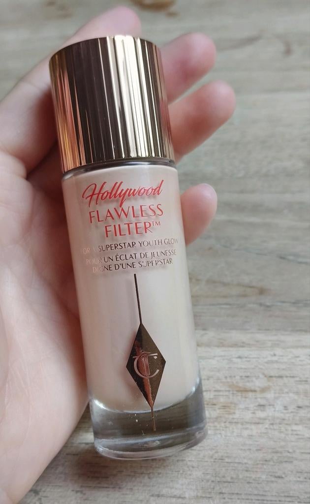 Charlotte Tilbury flawless filter, Ophalen of Verzenden, Zo goed als nieuw, Gehele gezicht, Make-up