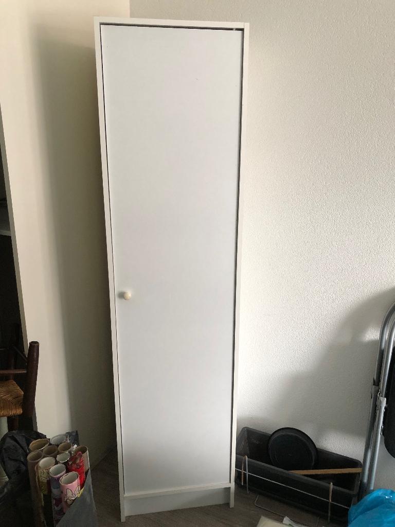 Meerdere witte Ikea opbergkasten, Ophalen, Gebruikt, 25 tot 50 cm, 150 tot 200 cm