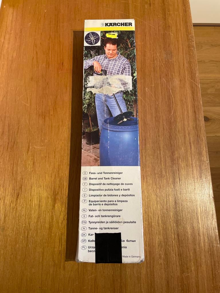Kärcher tonnenreiniger, Tuin en Terras, Hogedrukreinigers, Ophalen of Verzenden, Zo goed als nieuw