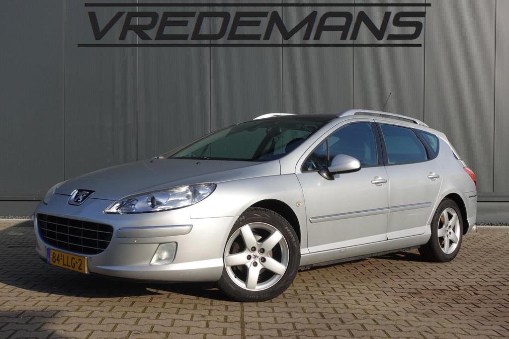 Peugeot 407 SW 2.0 ST LPG G3 / PANO, Auto's, Voorwielaandrijving, Gebruikt, Zwart, 4 cilinders