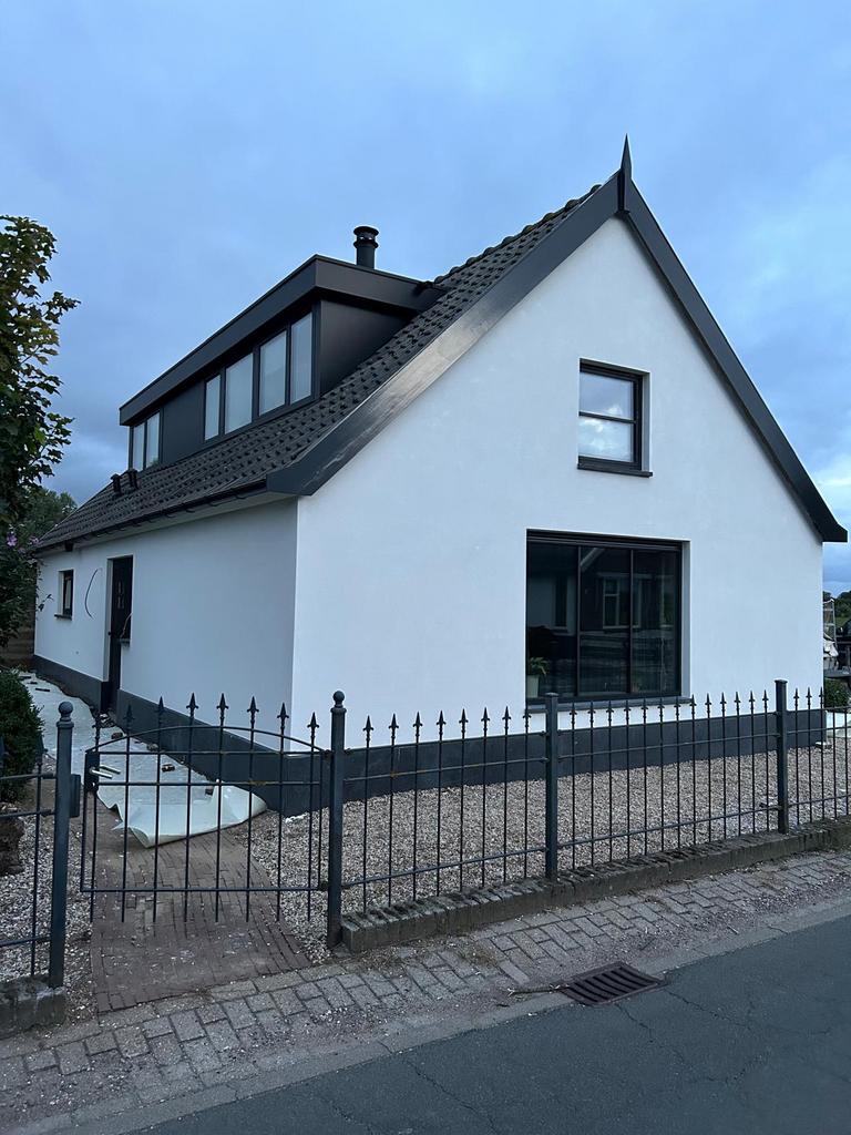 Smeedijzer sierhekwerk - vintage, Tuin en Terras, Ophalen, Met poort, Gebruikt, Sierhekwerk