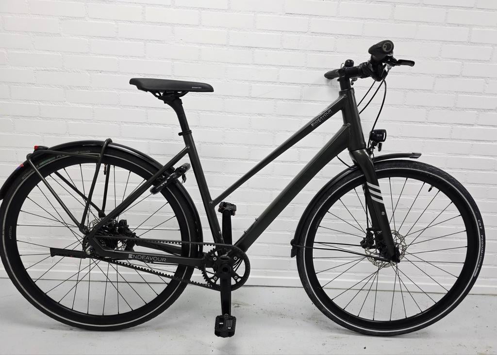 Kalkhoff Endeavour Trekking Gates CDX riem Alfine 8 rijklaar, Gebruikt, Aluminium, 47 tot 51 cm, Ophalen