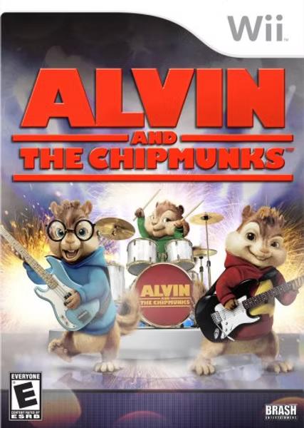 Nintendo Wii Alvin and the Chipmunks, Spelcomputers en Games, Nintendo, 1 speler, Ophalen of Verzenden, Zo goed als nieuw