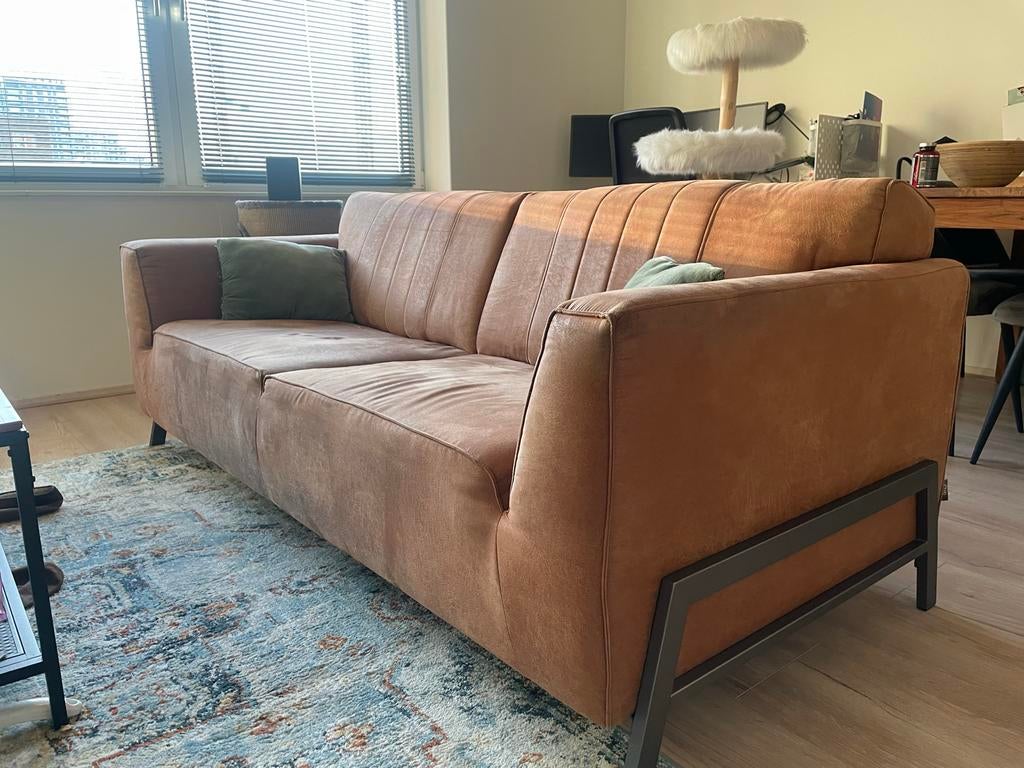 Zembla tweezitsbank - Comfortabel en stijlvol, Ophalen, Gebruikt, 150 tot 200 cm, Tweepersoons