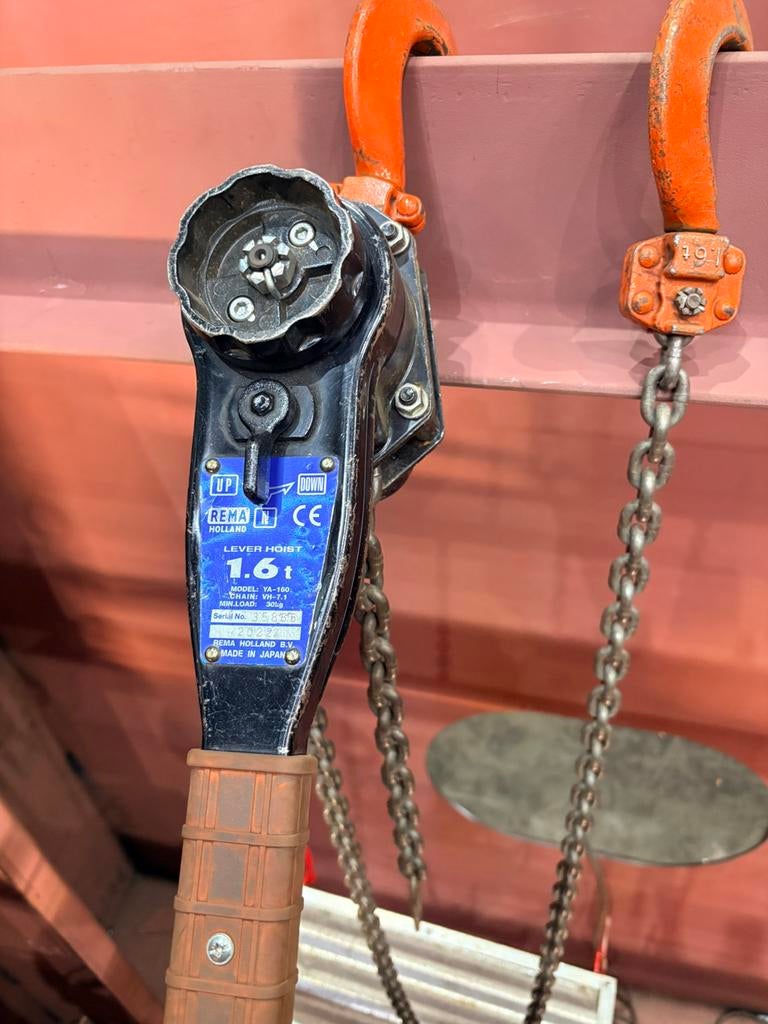 Kettingtakel (knar) rema 1.6 ton, Ophalen of Verzenden, Nieuw