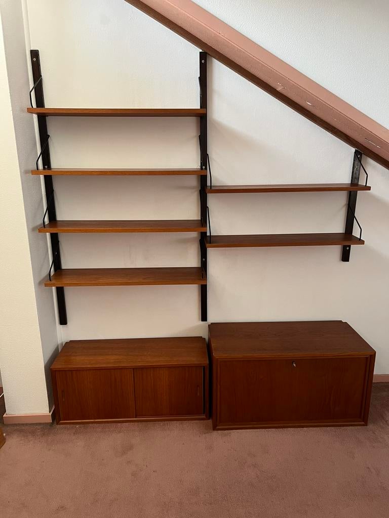 Modulair wandsysteem van Poul Cadovius, Ophalen, Gebruikt