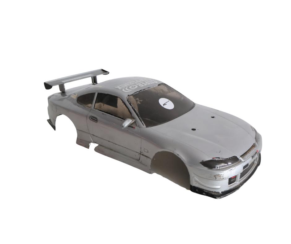 Tamiya 51258 - Nissan Silvia S15 - Nismo Coppermix, Elektro, Gebruikt, Ophalen of Verzenden, Schaal 1:10