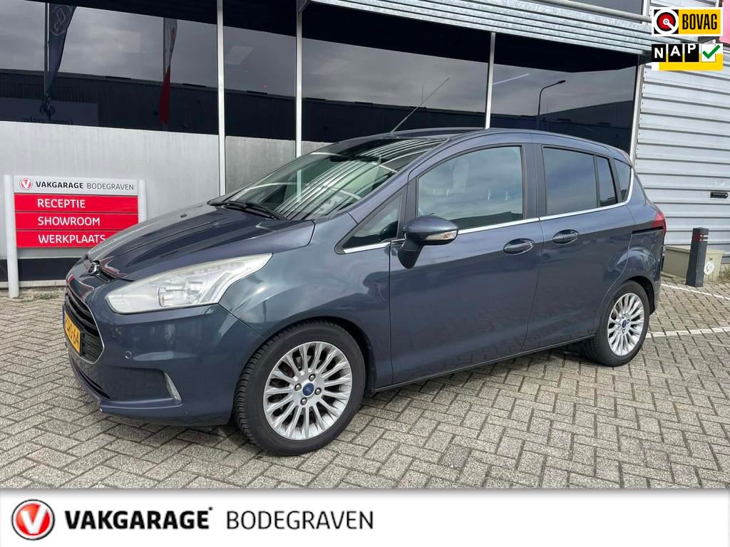 Ford B-Max 1.0 EcoBoost Titanium / camera, Voorwielaandrijving, Euro 5, Gebruikt, Origineel Nederlands