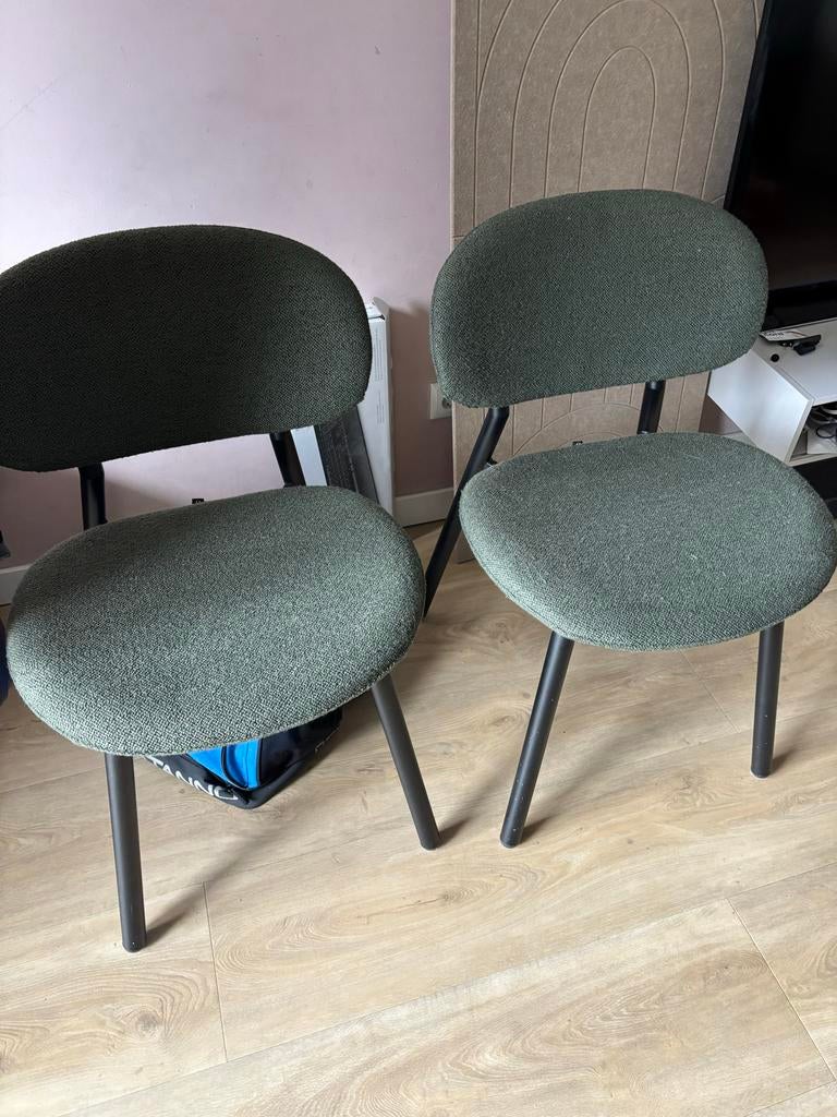 Goossens Eetkamerstoelen Change 2x - Stijlvol en Comfortabel, Ophalen, Overige kleuren, Zo goed als nieuw, Eén