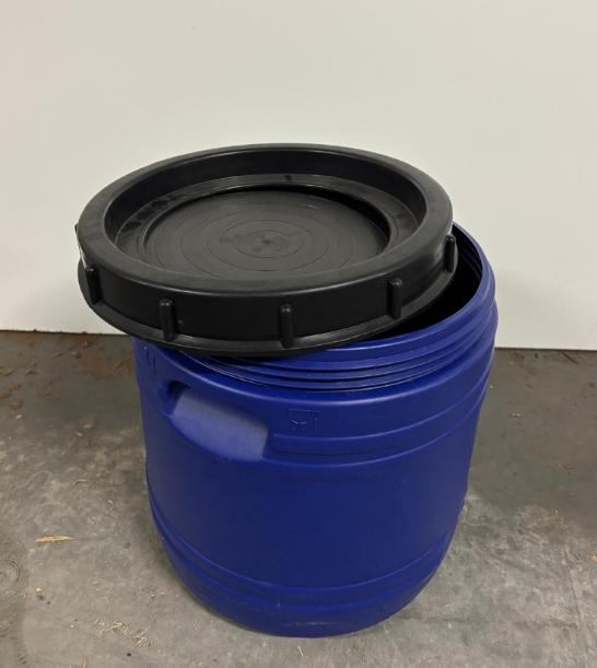 Kunststof ton 20L, Minder dan 75 liter, Ophalen, Nieuw, Kunststof