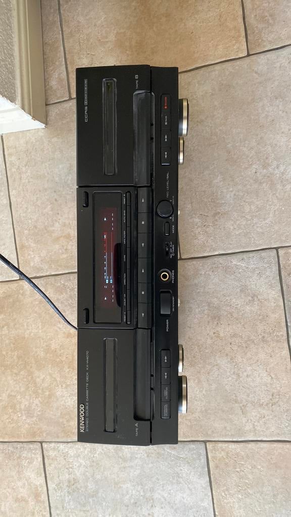 Kenwood cassette speler, Audio, Tv en Foto, Ophalen, Kenwood