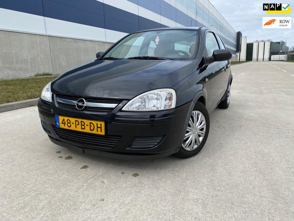 Opel Corsa 1.2-16V Enjoy APK 3-27/NAP/ELEK.RMN, Voorwielaandrijving, Gebruikt, 31 €/maand, Origineel Nederlands